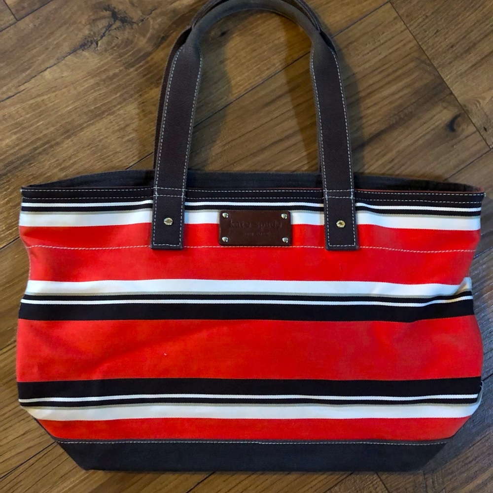 Kate Spade canvas purse.
